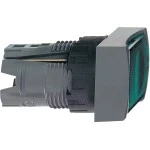 Schneider ZB6DW3 Frontelement für Leuchtdrucktaster ZB6, tastend, grün, Ø 16 mm 
