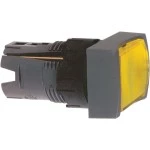 Schneider ZB6DW5 Frontelement für Leuchtdrucktaster ZB6, tastend, gelb, Ø 16 mm 