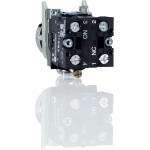 Schneider ZBE503 Hilfsschalter, Kontaktblock, Harmony XB4 und XB5, 22mm, 30mm, Schraubklemme, hohe Last, doppelt, 2S 