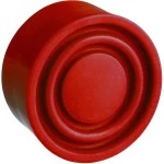 Schneider Electric ZBP014 Rote Schutzkappe für runden flachen Drucktaster Ø22 10 Stück 