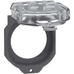 Schneider ZBSP2 Plastik-Schutzkappe für RJ45/USB Schnittstelle XB5P transparent IP65/IP67 