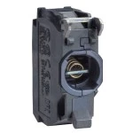Schneider Electric ZBVM44 Lampenfassung mit rotem LED-Modul 230-240V für Frontelem. Ø22 für Tegostecker 5 Stück 