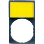 Schneider ZBY4101 Schildträger 30x40mm m. Leerschild z. Gravieren, für Ø 22 Geräte 