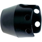 Schneider ZBZ1602 Schutzkragen f. Ø 40 Pilzdrucktaster u. Ø 22mm Geräte, schwarz 