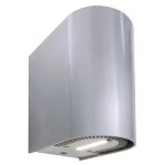 Deko-Light 341016 Wandaufbauleuchte, Adelanto, 11 W, 3000 K, Silber, 220-240 V/AC, 50 / 60 Hz, IP 