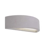 Deko-Light 341178 Wandaufbauleuchte, Sarin, 1x max. 25 W E14, Grau, 220-240 V/AC, 50 / 60 Hz, IP 2 