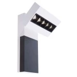 Deko-Light 341214 Wandaufbauleuchte, Ceti 5, 13 W, DIM, 3000 K, Weiß, 220-240 V/AC, 50 / 60 Hz, IP 