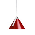 Deko-Light 342173 Pendelleuchte, Diversity, 1x max. 40 W E27, Rot, 220-240 V/AC, 50 / 60 Hz, IP 20 