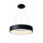 Deko-Light 342186 Pendelleuchte, Sculptoris 600 mm, 42 W, DIM, 3000/4000 K, Schwarz, 220-240 V/AC, 
