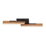 Deko-Light 348147 Deckenaufbauleuchte, MADERA, 15 W, 3000 K, Braun, 100-240 V/AC, 50 / 60 Hz, IP 2 