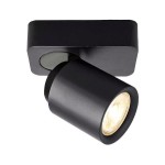 Deko-Light 348170 Deckenaufbauleuchte, Librae Linear I, 1x max. 50 W GU10, Schwarz, 220-240 V/AC, 