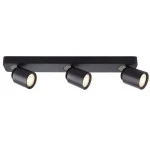 Deko-Light 348171 Deckenaufbauleuchte, Librae Linear III, 3x max. 50 W GU10, Schwarz, 220-240 V/AC 