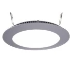 Deko-Light 565091 Downlight, LED Panel 12, 9 W, 4000 K, Grau, Stromkonstant, 23-24 V/DC, Bemessung 