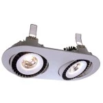 Deko-Light 565106 Einbaustrahler, Shop II, 30 W, 4000 K, Silber, Stromkonstant, 30 V/DC, Bemessung 
