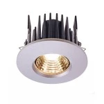Deko-Light 565109 Einbaustrahler, COB 68 IP65, 6,5 W, 2700 K, Grau, Stromkonstant, 17-18 V/DC, Bem 