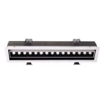 Deko-Light 565258 Einbaustrahler, Ceti 15 Adjust, Tilt, 30 W, 3000 K, Weiß, Stromkonstant, 44-45 V 