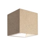 Deko-Light 620138 Wandaufbauleuchte Mini Cube Beige Granit 