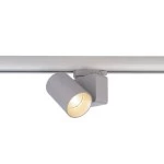 Deko-Light 707054 3-Phasen-Spot, Nihal Mini, 15 W, DIM, 3000 K, Silber, 220-240 V/AC, 50 / 60 Hz, 