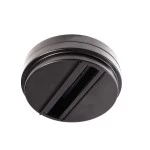 Deko-Light 710047 3-Phasen Schienensystem, D Line Aufbau-Adapter für Leuchten, Graphitschwarz RAL 