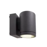 Deko-Light 731072 Wandaufbauleuchte, Mobby II Single, 10 W, DIM, 3000 K, Schwarz, 220-240 V/AC, 50 