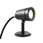 Deko-Light 732134 Fluter, Colt COB, 3,2 W, RGB/2700 K, Schwarz, Spannungskonstant, 24 V/DC, IP 65 