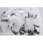 Deko-Light 840293 Mechanisches Montagezubehör, Montageset für IP65/IP67 Stripes mit Außenmaß 11-12 