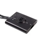 Deko-Light 930213 Elektrisches Systemzubehör, IR Sensor Mia, schwarz, Länge: 45 mm, Breite: 37.6 m 
