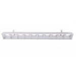 Deko-Light 930219 Mechanisches Systemzubehör, Ceti 10 Reflektor Silber, Länge: 243 mm, Breite: 22 