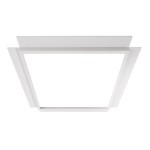 Deko-Light 930230 Mechanisches Systemzubehör, Einlegerahmen für Gips 300x300, Länge: 374 mm, Breit 
