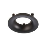 Deko-Light 930331 Zubehör Reflektor Ring Schwarz für Serie Uni II Mini 