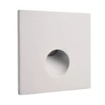 Deko-Light 930491 Mechanisches Systemzubehör, Abdeckung eckig weiß Auge für Alwaid, Länge: 75 mm, 