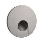 Deko-Light 930495 Mechanisches Systemzubehör, Abdeckung rund grau Auge für Alwaid, Höhe: 20.4 mm, 