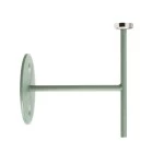 Deko-Light 930624 Mechanisches Systemzubehör, Wandhalter für Magnetleuchte Miram Grün, Breite: 85 
