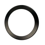 Deko-Light 930656 Mechanisches Systemzubehör, Abdeckung Schwarz für Deckeneinbauleuchte Acrux 195, 