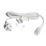 Deko-Light 930690 Mechanisches Systemzubehör, Einspeisekabel mit Konturenstecker für 230V LED Stri 