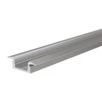 Deko-Light 975001 Profil, T-Profil flach ET-01-08, 2m, Silber, Aluminium, Matt, Eloxiert, Länge: 2 