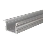 Deko-Light 975161 Profil, T-Profil hoch ET-02-15, 2m, Silber, Aluminium, Matt, Eloxiert, Länge: 20 