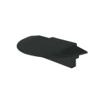 Deko-Light 978112 Profil Endkappe, Endkappe P-ET-01-15 Set 2 Stk, Schwarz, Kunststoff, Länge: 30 m 
