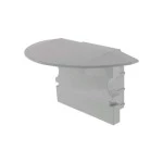 Deko-Light 978141 Profil Endkappe, Endkappe P-ET-02-12 Set 2 Stk, Grau, Kunststoff, Länge: 27 mm, 