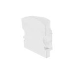 Deko-Light 978550 Profil Endkappe, Endkappe F-AU-02-10 Set 2 Stk, Weiß, Kunststoff, Länge: 16 mm, 