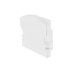 Deko-Light 978560 Profil Endkappe, Endkappe F-AU-02-12 Set 2 Stk, Weiß, Kunststoff, Länge: 18 mm, 
