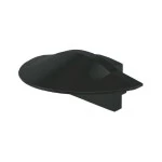 Deko-Light 978602 Profil Endkappe, Endkappe F-ET-01-12 Set 2 Stk, Schwarz, Kunststoff, Länge: 27 m 