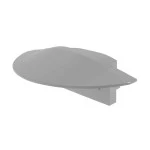 Deko-Light 978611 Profil Endkappe, Endkappe F-ET-01-15 Set 2 Stk, Grau, Kunststoff, Länge: 30 mm, 