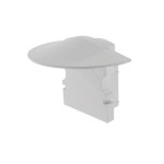 Deko-Light 978621 Profil Endkappe, Endkappe F-ET-02-08 Set 2 Stk, Grau, Kunststoff, Länge: 23 mm, 