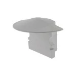 Deko-Light 978631 Profil Endkappe, Endkappe F-ET-02-10 Set 2 Stk, Grau, Kunststoff, Länge: 25 mm, 