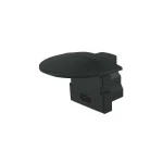 Deko-Light 978692 Profil Endkappe, Endkappe F-ET-02-05 Set 2 Stk, Schwarz, Kunststoff 