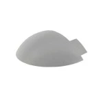 Deko-Light 978701 Profil Endkappe, Endkappe F-AM-01-10 Set 2 Stk, Grau, Kunststoff 
