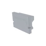 Deko-Light 979011 Profil Endkappe, Endkappe H-AU-01-12 Set 2 Stk, Grau, Kunststoff, Länge: 18 mm, 