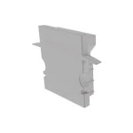 Deko-Light 979071 Profil Endkappe, Endkappe H-ET-02-12 Set 2 Stk, Grau, Kunststoff, Länge: 27 mm, 
