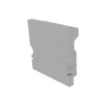 Deko-Light 979111 Profil Endkappe, Endkappe H-AU-02-15 Set 2 Stk, Grau, Kunststoff, Länge: 21 mm, 